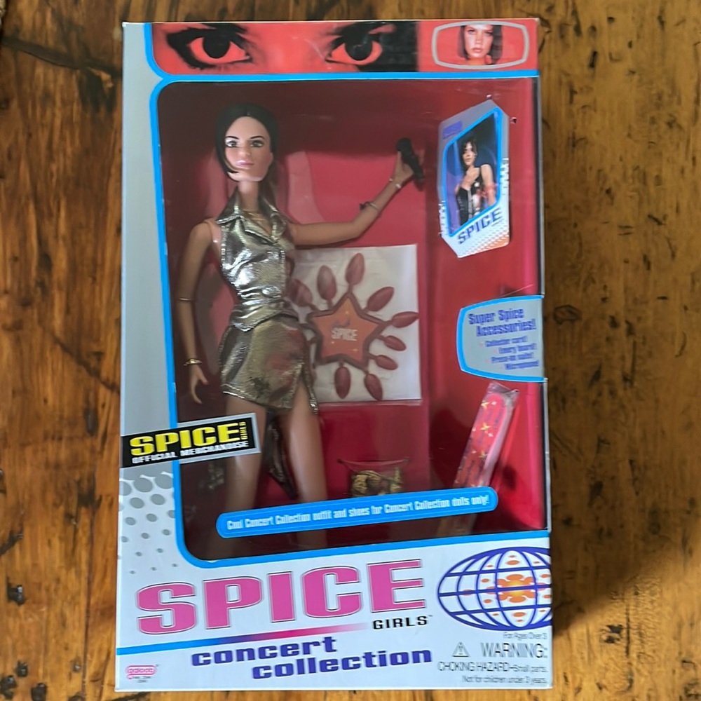 Unopened Spice girls Posh-concert collection